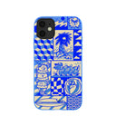 Electric Blue Summer Blues iPhone 11 Case