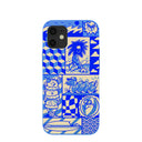 Electric Blue Summer Blues iPhone 12 Mini Case