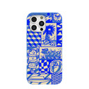 Electric Blue Summer Blues iPhone 16 Pro Max Case