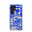 Electric Blue Summer Blues Samsung Galaxy S25 Ultra Case