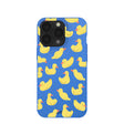 Electric Blue Sunny Ducklings iPhone 13 Pro Case