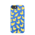 Electric Blue Sunny Ducklings iPhone 6/6s/7/8/SE Case
