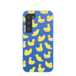 Electric Blue Sunny Ducklings Samsung Galaxy S23 Case