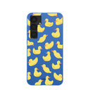 Electric Blue Sunny Ducklings Samsung Galaxy S25+(Plus) Case