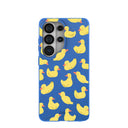 Electric Blue Sunny Ducklings Samsung Galaxy S26 Ultra Case