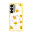 Clear Sunny Side Up Samsung Galaxy S26+(Plus) Case With Sunbeam Ridge (Magnetic Charging included)