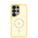 Clear Sunny Spots Samsung Galaxy S26 Ultra Case With Sunbeam Ridge (Magnetic Charging included)