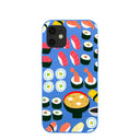 Electric Blue Sushi Night iPhone 12 Mini Case