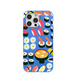 Electric Blue Sushi Night iPhone 15 Pro Max Case