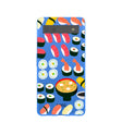 Electric Blue Sushi Night Google Pixel 6a Case