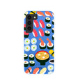 Electric Blue Sushi Night Samsung Galaxy S22 Case