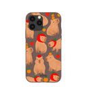 Chocolate Brown Sweet Capybaras iPhone 11 Pro Case