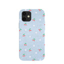 Powder Blue Sweet Cherries iPhone 12/ iPhone 12 Pro Case