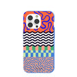 Electric Blue Tangerine Mix iPhone 14 Pro Case