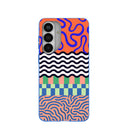 Electric Blue Tangerine Mix Samsung Galaxy S26+(Plus) Case