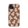 Chocolate Brown Teddy Love iPhone 13 Case