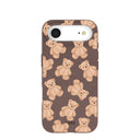 Chocolate Brown Teddy Love iPhone Air Case