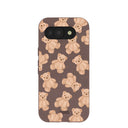 Chocolate Brown Teddy Love Google Pixel 10a Case