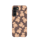 Chocolate Brown Teddy Love Samsung Galaxy S22 Case