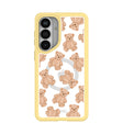Clear Teddy Love Samsung Galaxy S26+(Plus) Case With Sunbeam Ridge (Magnetic Charging included)