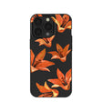 Black Tiger Lily iPhone 13 Pro Case