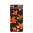 Black Tiger Lily Google Pixel 6a Case