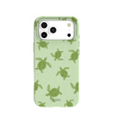 Sage Green Tiny Turtles iPhone 17 Pro Max Case