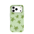 Sage Green Tiny Turtles iPhone 17 Pro Case
