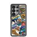 Clear Trail Stickers Samsung Galaxy S26 Ultra Case With Noir Ridge (Magnetic Charging included)