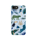Powder Blue Tropical Rainforest iPhone 6/6s/7/8/SE Case