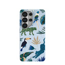 Powder Blue Tropical Rainforest Samsung Galaxy S26 Ultra Case