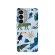Powder Blue Tropical Rainforest Samsung Galaxy S26 Case