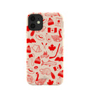 Seashell True North Red iPhone 11 Case