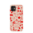 Seashell True North Red iPhone 12 Mini Case