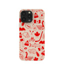 Seashell True North Red iPhone 13 Pro Max Case
