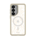 Clear Tulip Dune Samsung Galaxy S26 Case With London Fog Ridge (Magnetic Charging included)