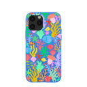 Electric Blue Underwater Blooms iPhone 11 Pro Case