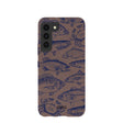 Chocolate Brown Vintage Catch Samsung Galaxy S22 Case