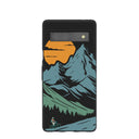 Black Vintage Peaks Google Pixel 7a Case