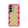 Seashell Warp Grid Samsung Galaxy S26 Case