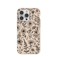 Seashell Wild Flower iPhone 14 Pro Max Case