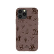 Chocolate Brown Wild Frontier iPhone 11 Pro Case