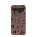 Chocolate Brown Wild Frontier Google Pixel 8 Case