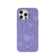 Lavender Wildflower Stitching iPhone 15 Pro Max Case