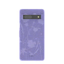 Lavender Wildflower Stitching Google Pixel 7a Case