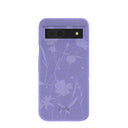 Lavender Wildflower Stitching Google Pixel 8a Case