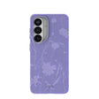 Lavender Wildflower Stitching Samsung Galaxy S26 Case