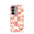 Bubblegum Pink Wool You Be Mine Samsung Galaxy S26 Case