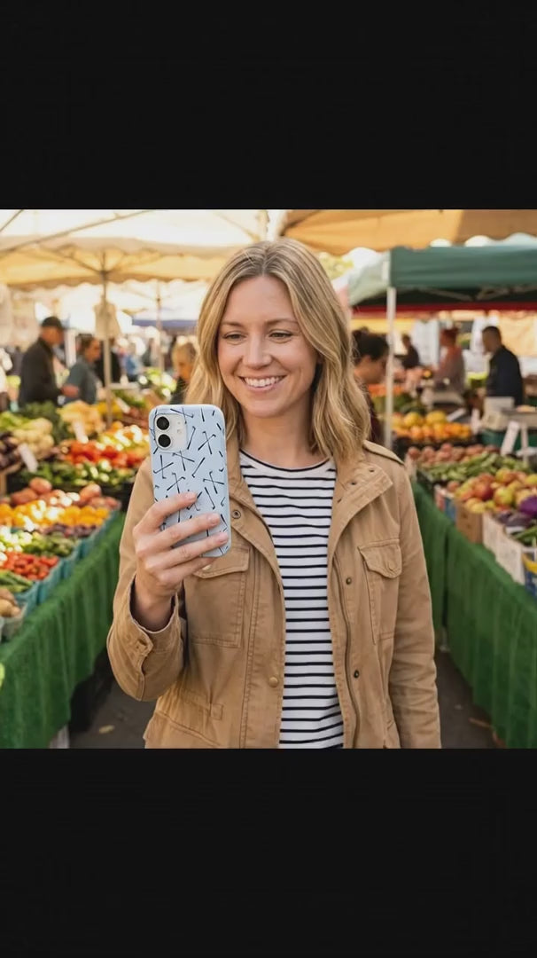 Powder Blue Golf Clubs iPhone 17 Pro Case - Product video demonstration