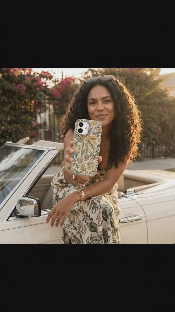 Seashell Dreamy Tropics iPhone 16 Case - Product video demonstration